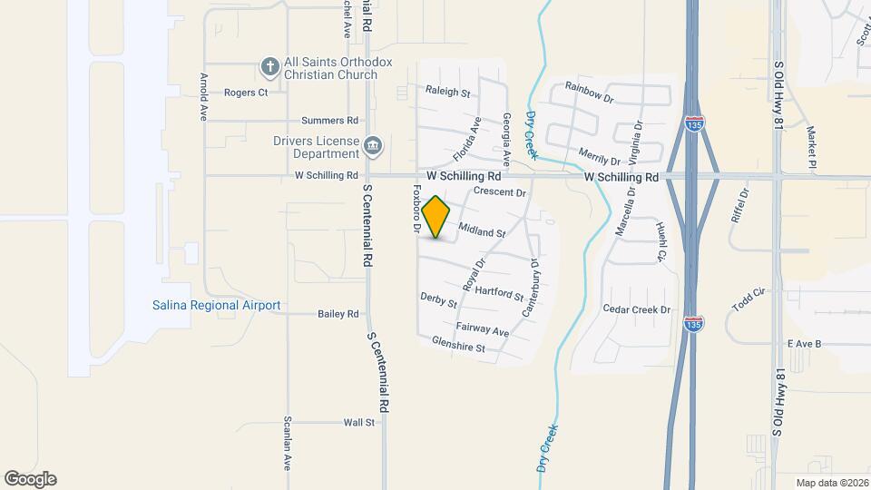 1409 Crescent Dr Map and Location Details