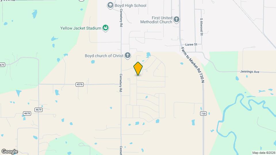 105 Greengate Dr Mapa y Detalles de la Ubicación