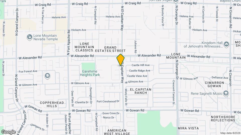 3920 Larkcrest St Map and Location Details