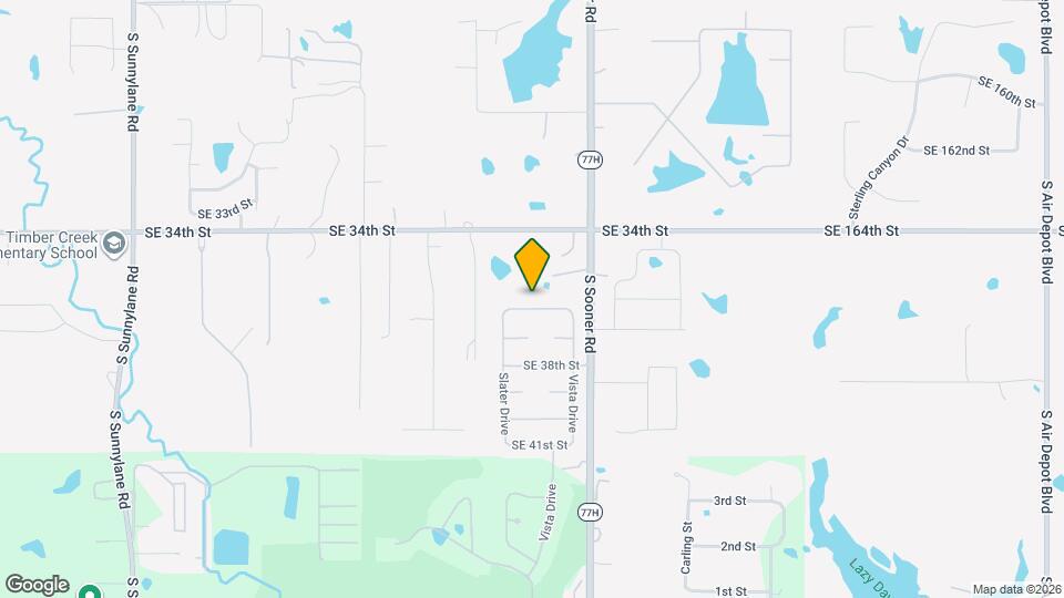 4205 SE 37th St Map and Location Details