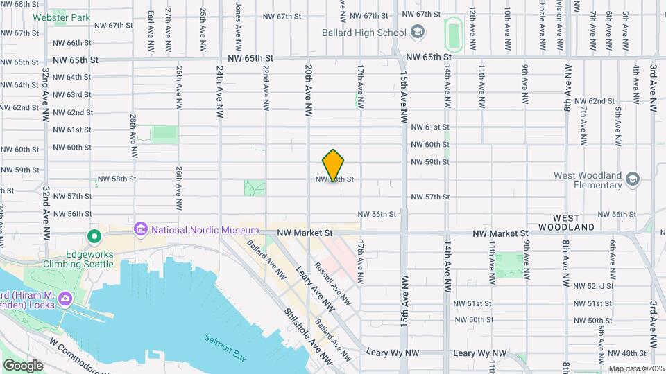 1735 NW 58th St Map and Location Details