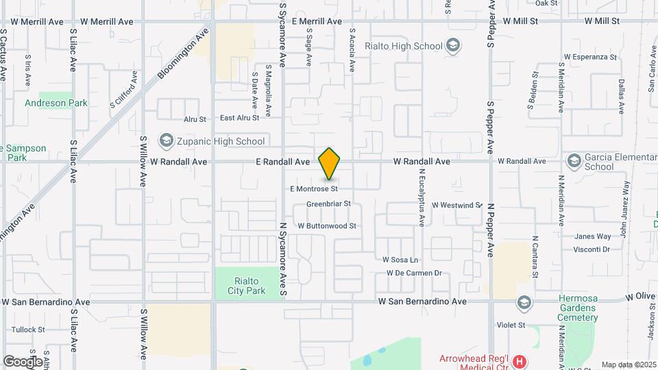 428 E Montrose St Map and Location Details