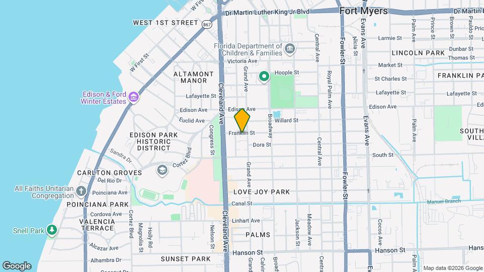 2068 Franklin St Map and Location Details