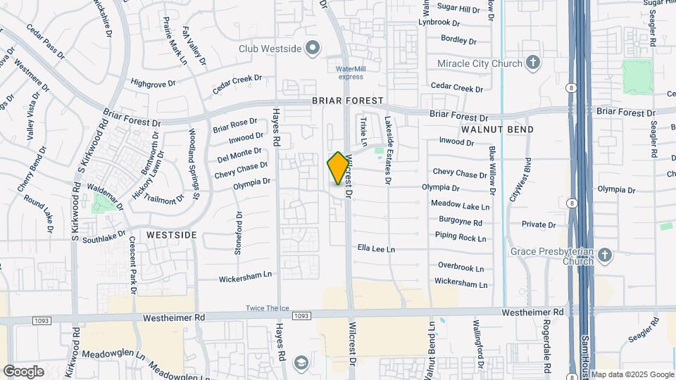 2120 Wilcrest Dr Mapa y Detalles de la Ubicación
