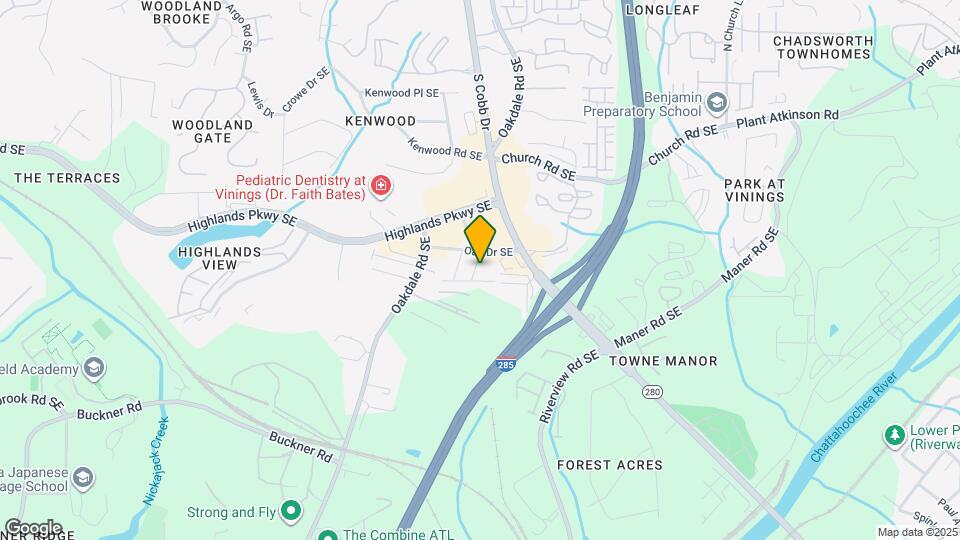 2309 Oakton Pl Map and Location Details