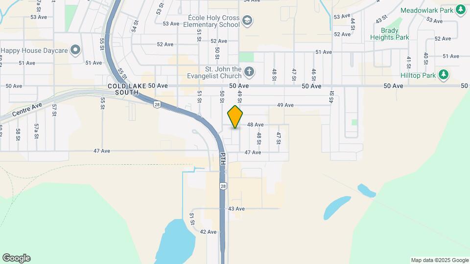 4716 49 St Map and Location Details