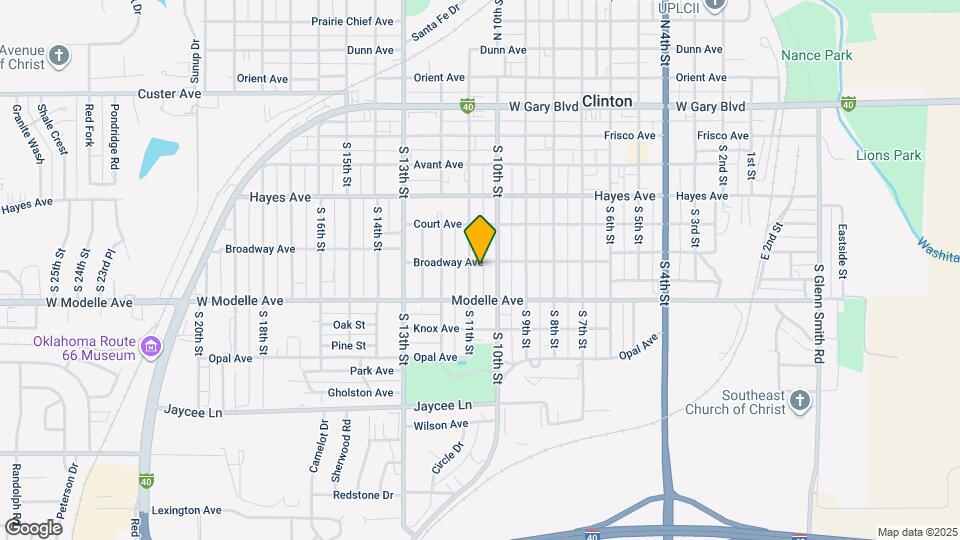 505 S 11th St Map and Location Details