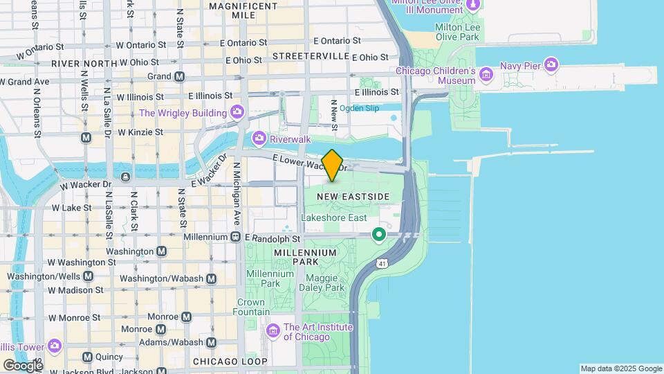 330 E Wacker Dr Map and Location Details