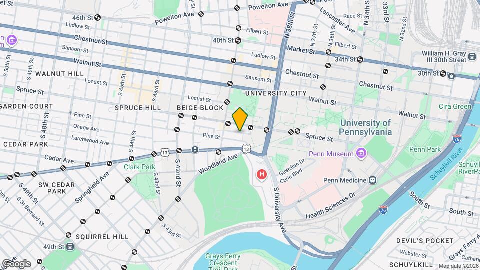 3916 Delancey St Mapa y Detalles de la Ubicación