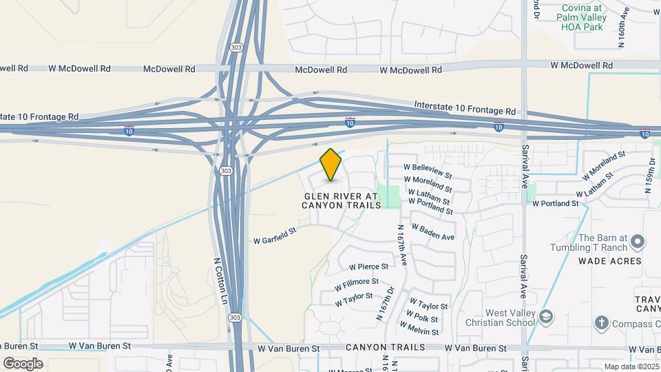 16871 W Portland St Map and Location Details