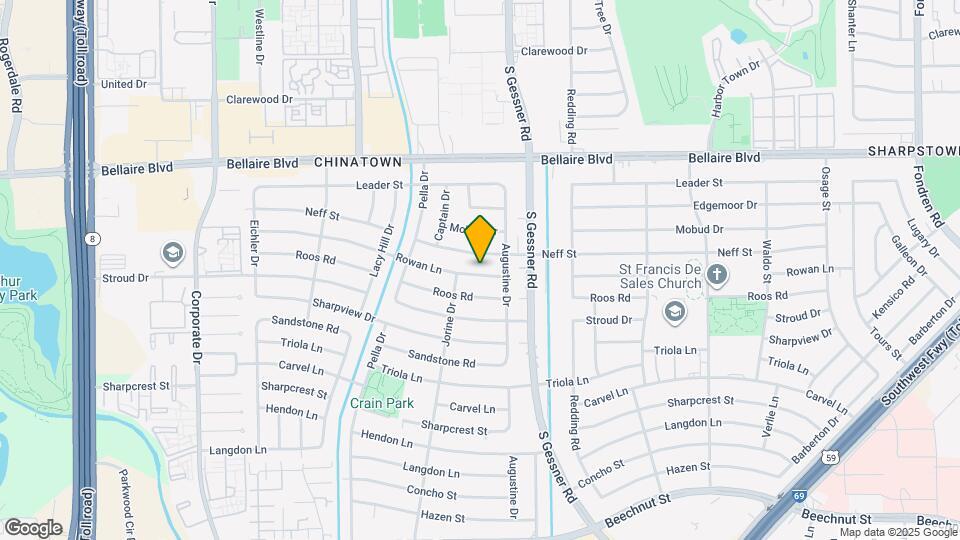 8822 Rowan Ln Map and Location Details