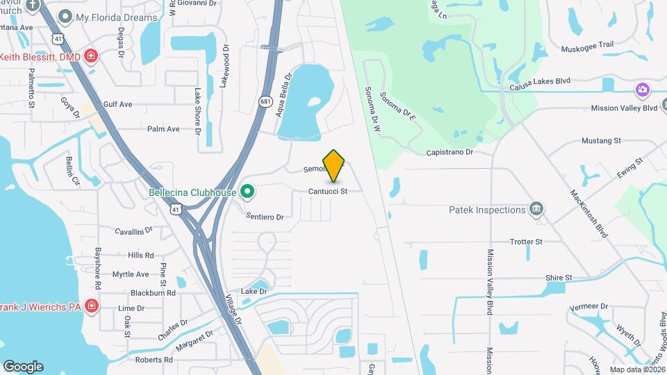 5636 Cantucci St Map and Location Details