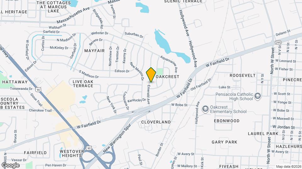 202 Emerald Ave Map and Location Details