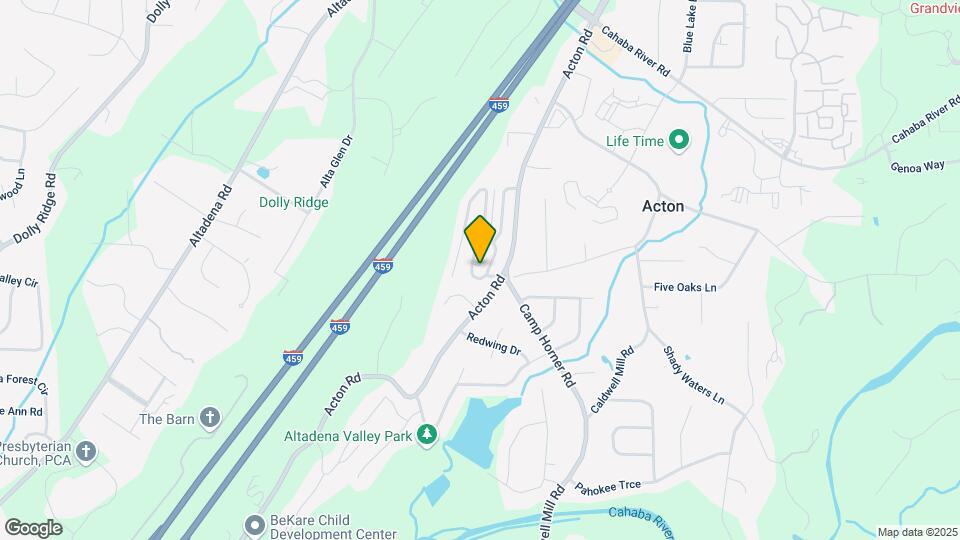 2101 Acton Park Way Map and Location Details