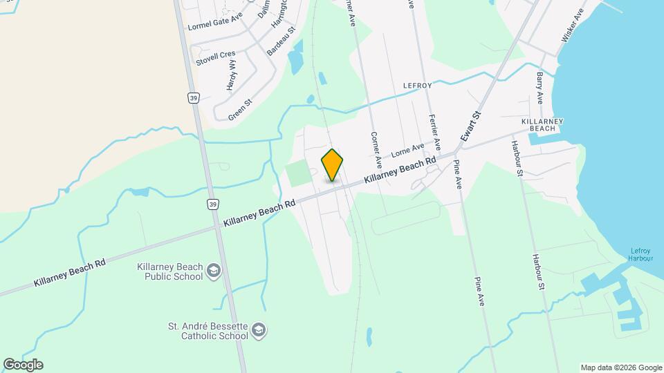 1370 Killarney Beach Rd Map and Location Details