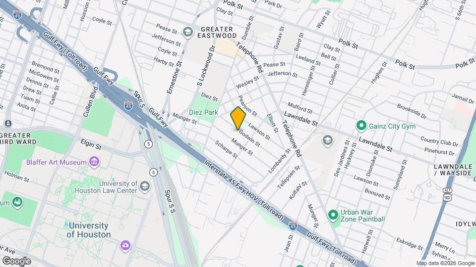 1456 Godwin St Map and Location Details