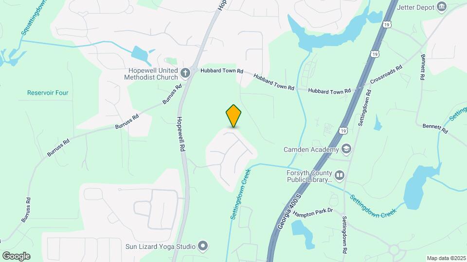 5555 Hedge Brook Dr Mapa y Detalles de la Ubicación