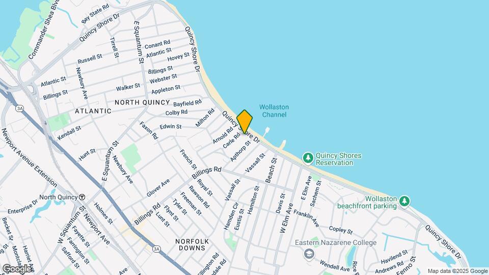 623 Quincy Shore Dr Map and Location Details