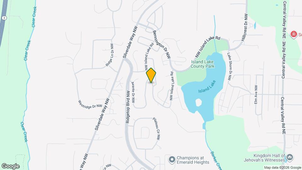 1413 NW Island Lake Rd Map and Location Details