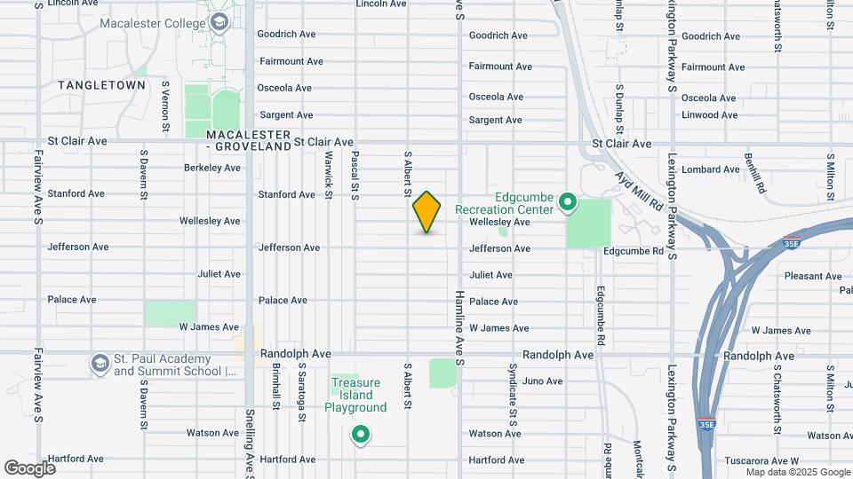 1377 Jefferson Ave Mapa y Detalles de la Ubicación