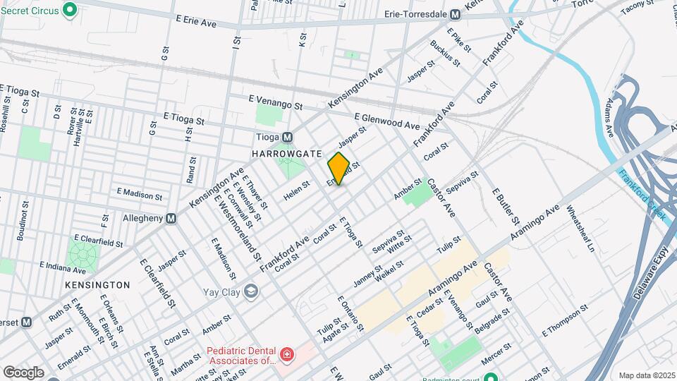 3523 Braddock St Map and Location Details