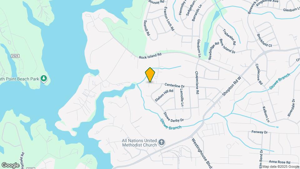 7025 Centerline Dr Map and Location Details