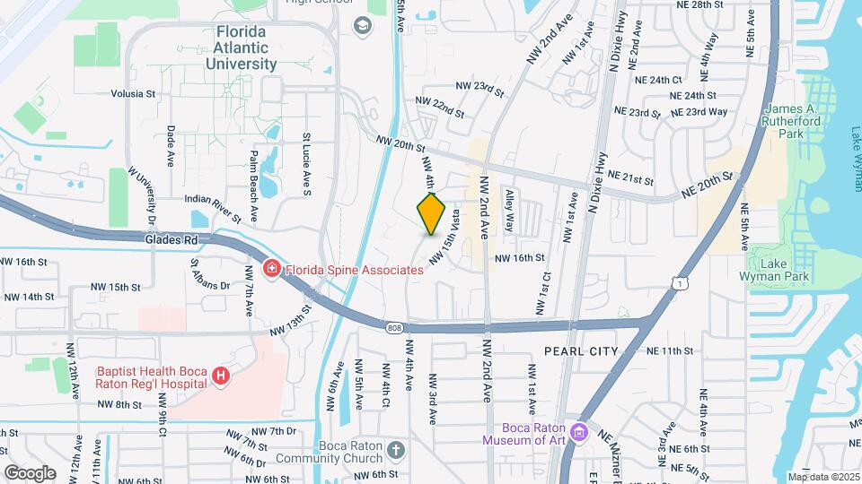 1740 NW 4th Ave Map and Location Details