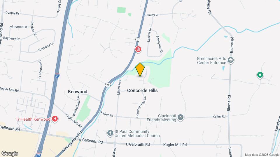 8593 Concord Hills Cir Map and Location Details