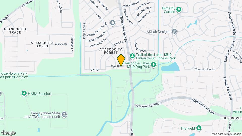 3914 Cyril Dr Map and Location Details