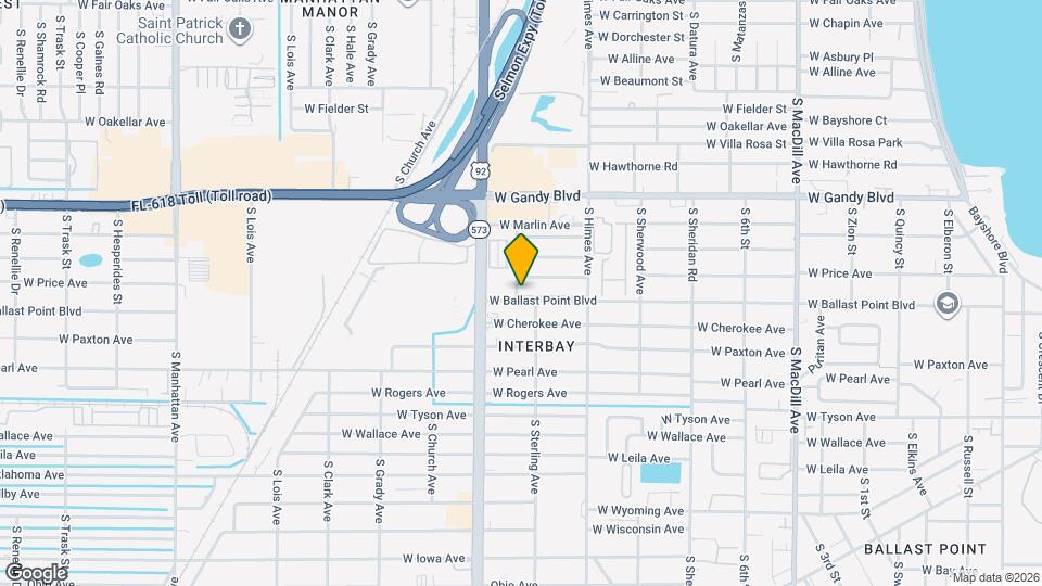 3525 W Ballast Point Blvd Map and Location Details