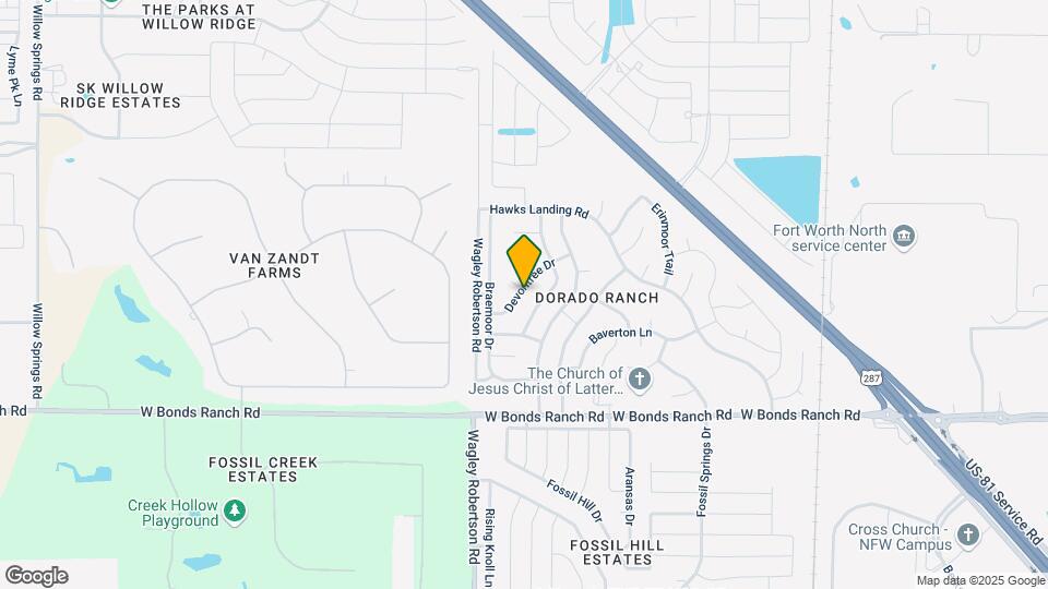 10840 Devontree Dr Map and Location Details