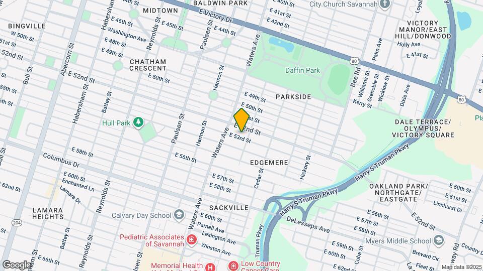 1126 E 53rd St Mapa y Detalles de la Ubicación