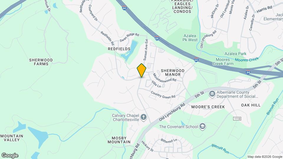 1121 Sunset Ave Ext Map and Location Details