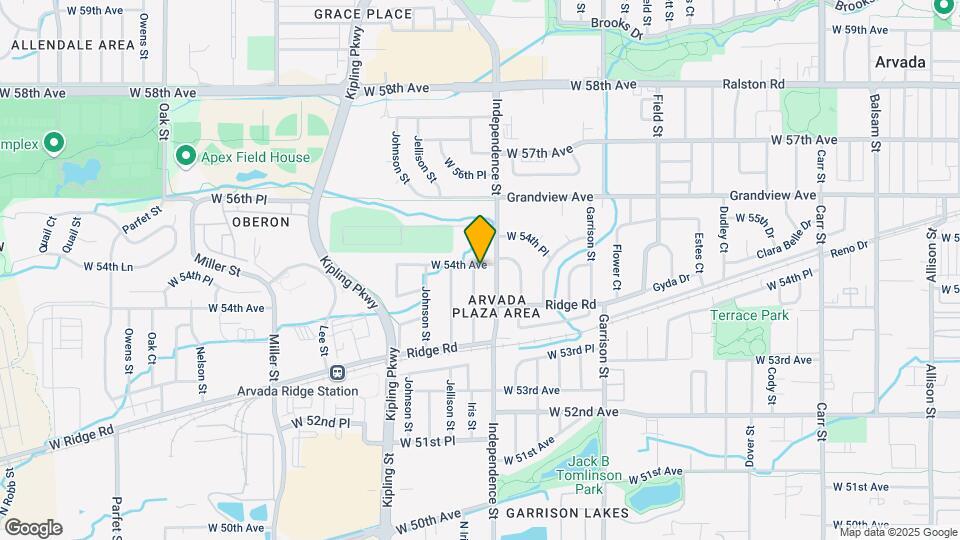 5412 Iris St Map and Location Details