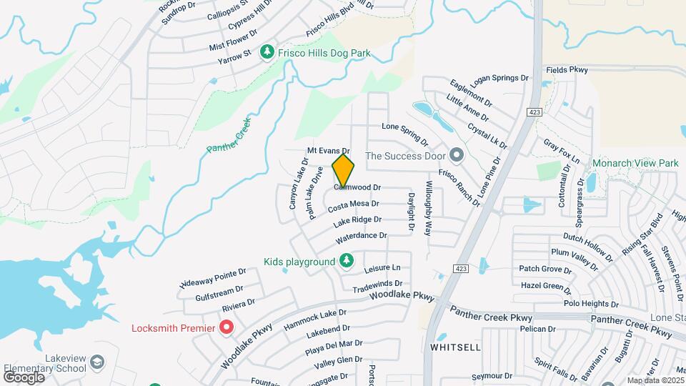 2666 Calmwood Dr Map and Location Details