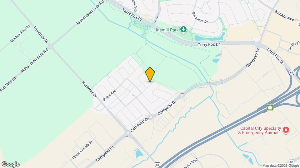 235 Calvington Ave Map and Location Details