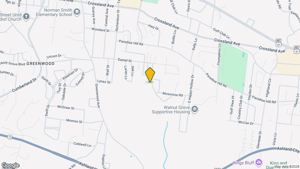 926 W Happy Hollow Dr Map and Location Details