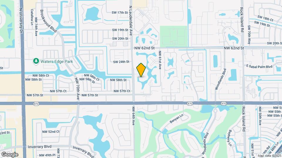 5860 NW 64th Ave Map and Location Details
