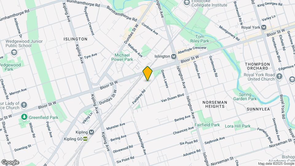 8-528 Fieldway Rd Map and Location Details