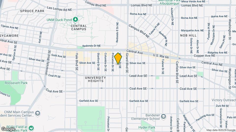 205 Vassar Dr SE Map and Location Details