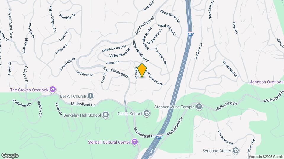 3421 Castlewoods Pl Map and Location Details