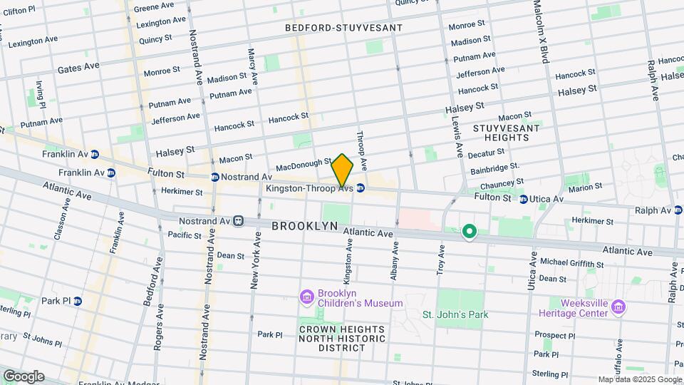 1476 Fulton Street Mapa y Detalles de la Ubicación