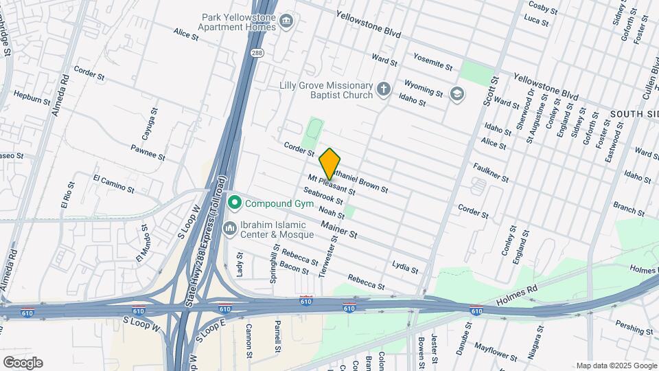 3544 Mt Pleasant St Map and Location Details