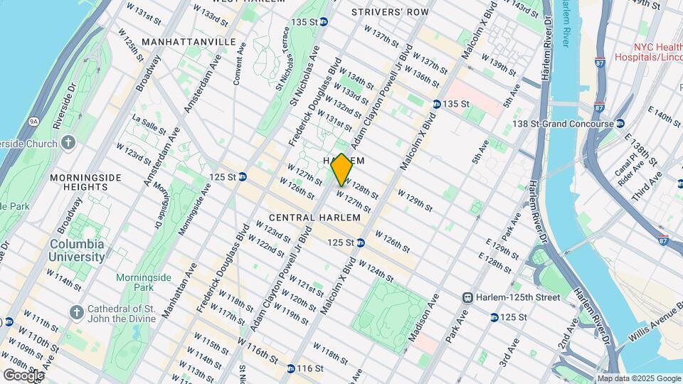 145-147 W 127th St Map and Location Details