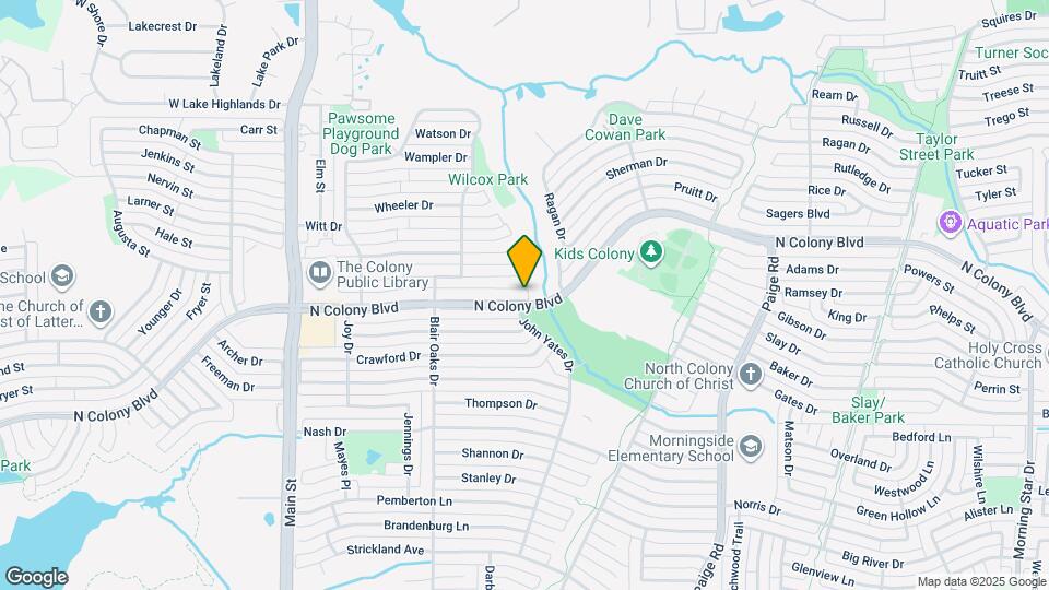 5068 N Colony Blvd Map and Location Details