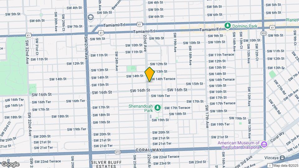 1431 SW 22nd Ave Map and Location Details
