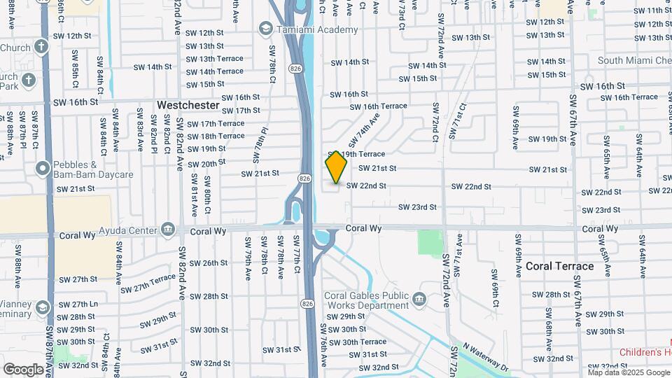 7601 SW 22nd St Map and Location Details