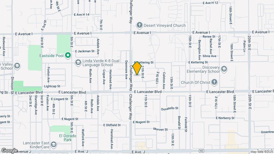 1018 Langhorn St Map and Location Details