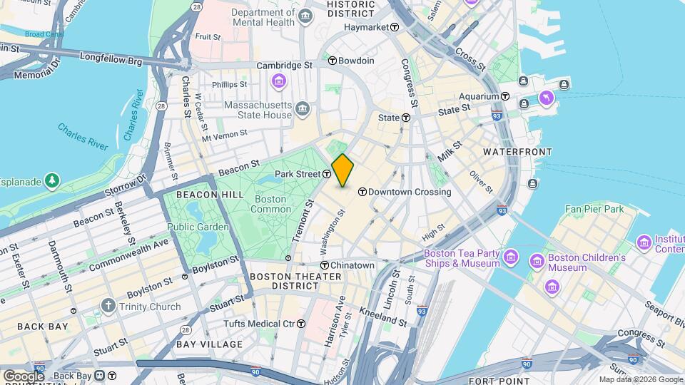 1 Winter Pl Map and Location Details