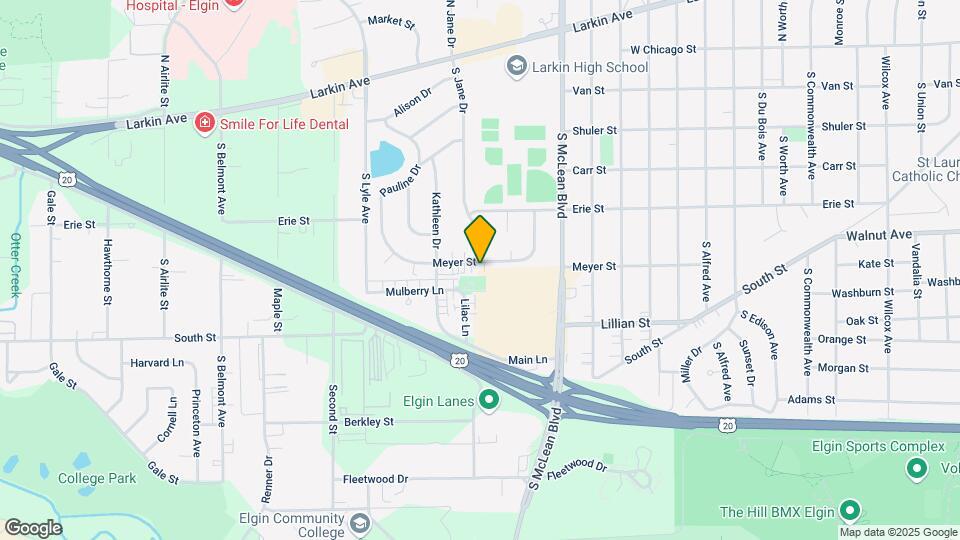 1509 Meyer St Map and Location Details